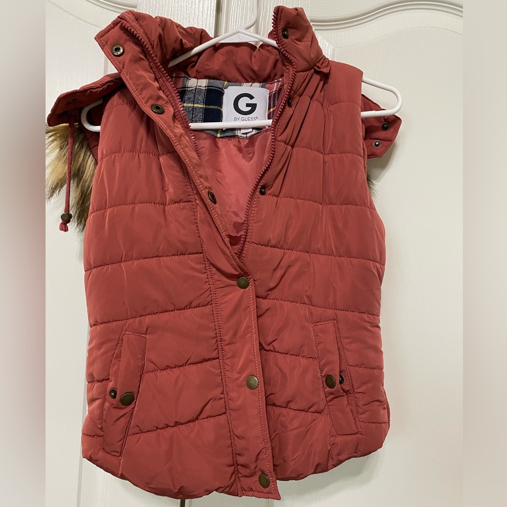 G by guess vest great condition size small